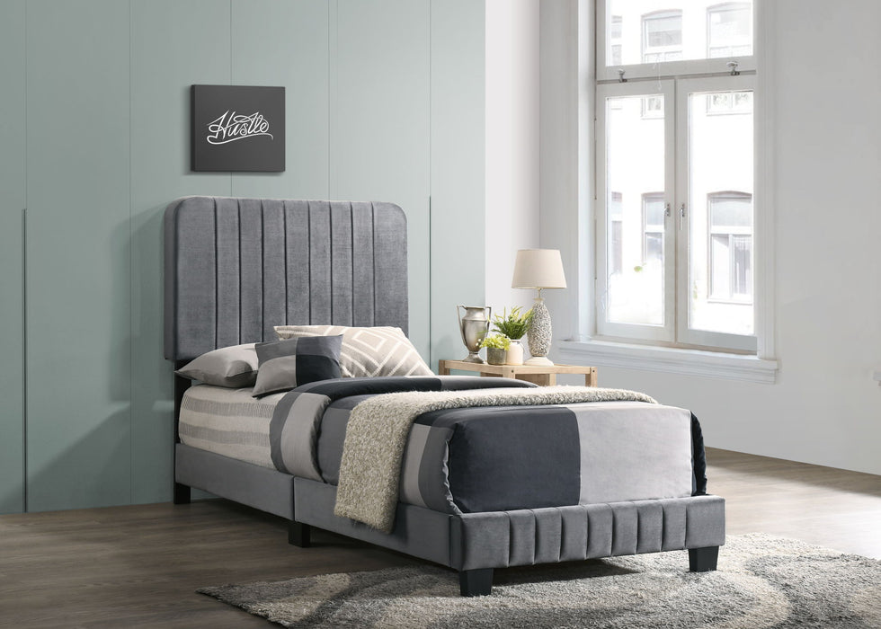 Channel Tufted Bed
