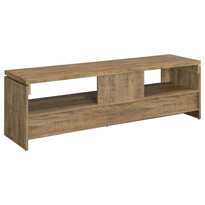 Tesoro - TV Stand With 2 Drawers - Mango Color