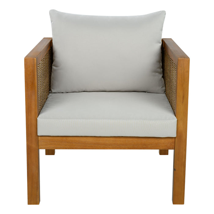 Patio Set Outdoor With Coffee Table And Cushions