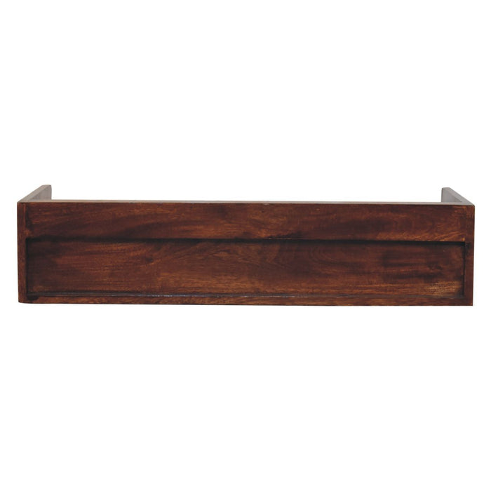 Belmont - Wall Mounted Console Shelf - Chestnut