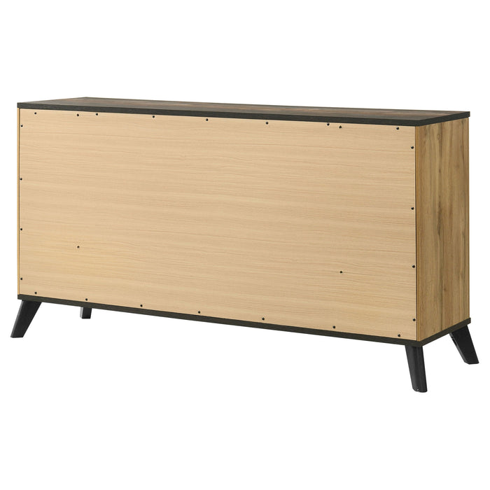 Fraser - 6 Drawer Dresser Cabinet - Natural