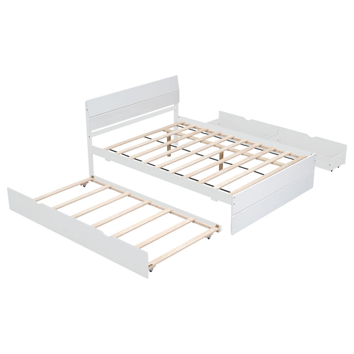 Modern Bed Frame With Headboard And Footboard