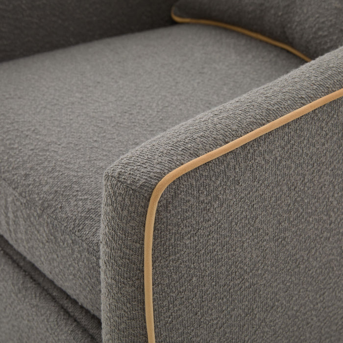 Swivel Accent Chair, Rotating Base, For Living Room