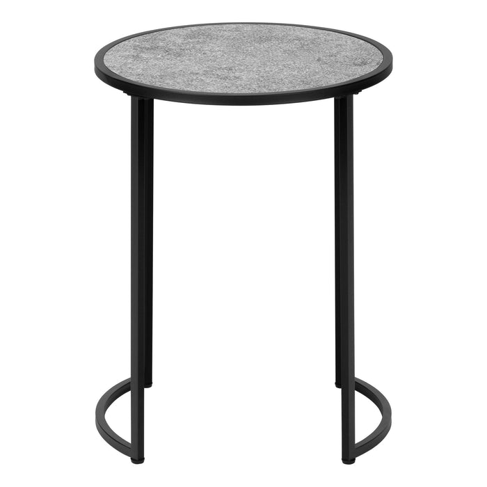 Round Accent Side Table, Contemporary & Modern