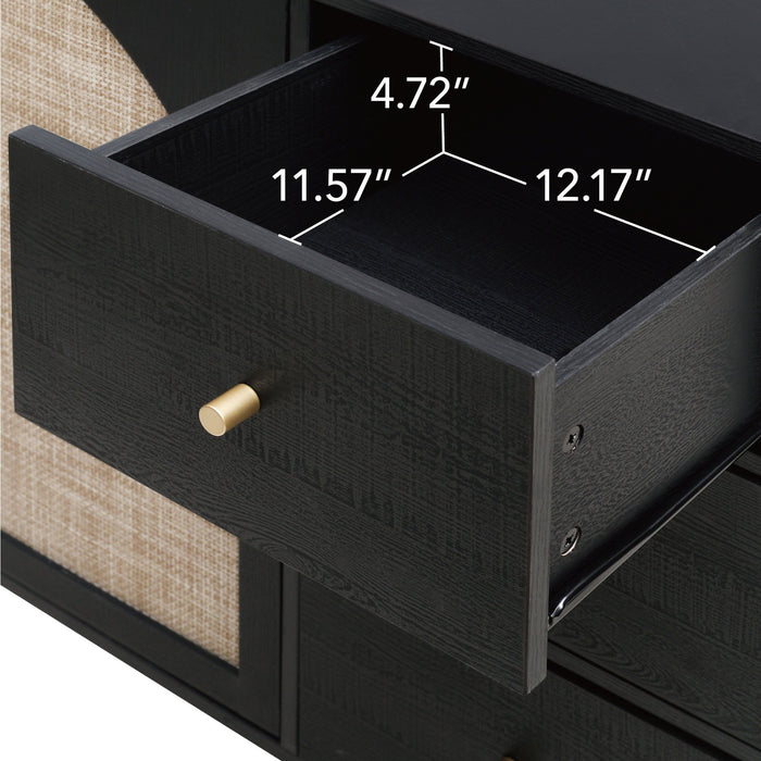 2 Door 3 Drawer Cabinet, Adjustable Storage System