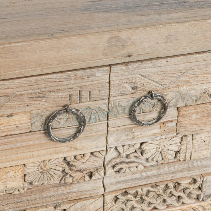 Alta - 2 Door Carved Panel Sideboard - Butterwood Blend