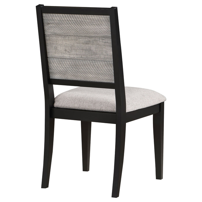 Dutchie - Upholstered Dining Side Chair (Set of 2) - Black