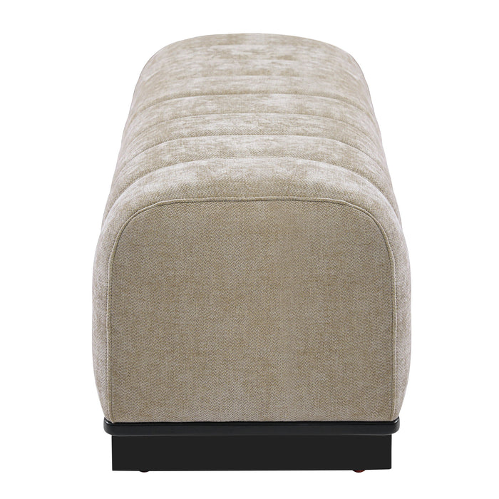 Indoor Dining Bench For Dining Room - Oatmeal