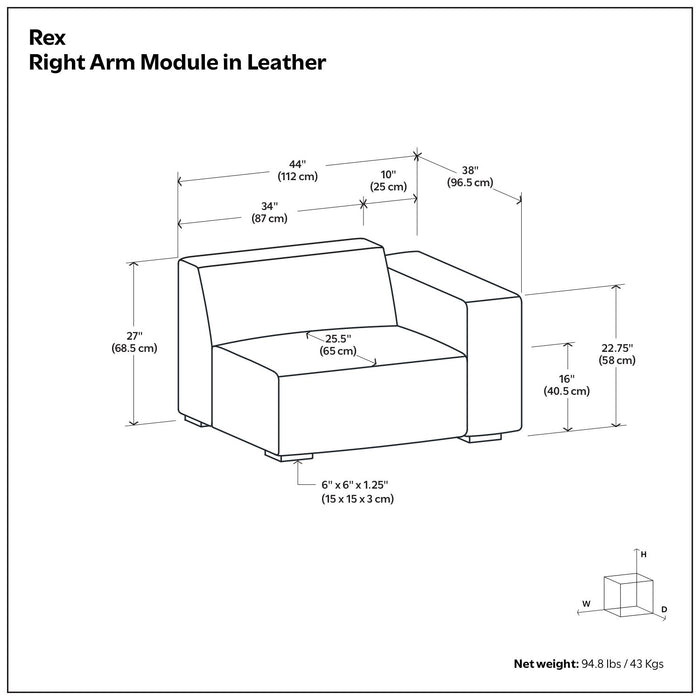 Rex - Sofa Module