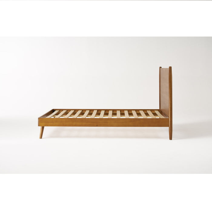 Okioki - Mid-Century Wood Bed