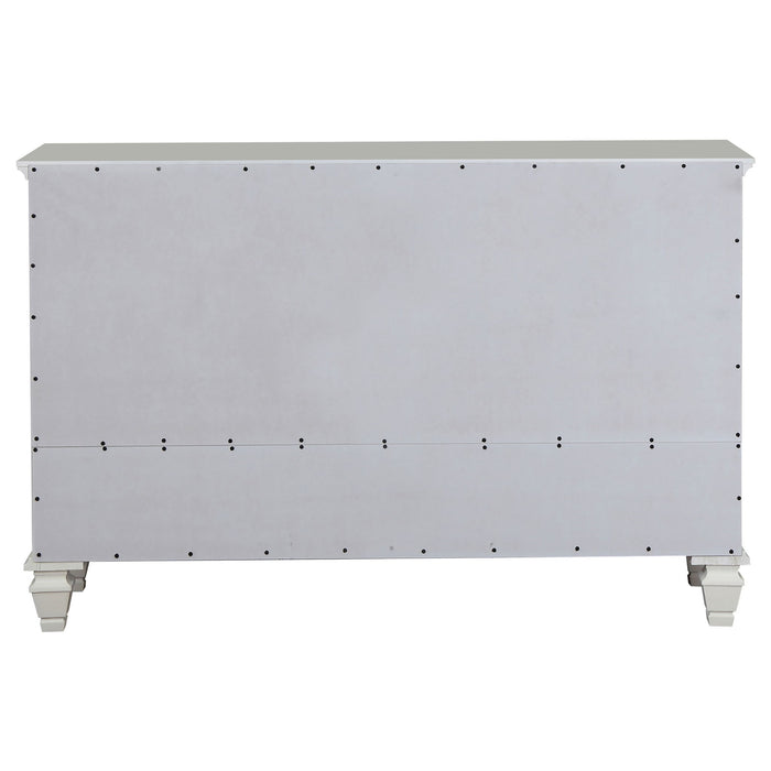 Dennis - 11 Drawer Dresser - Cream White