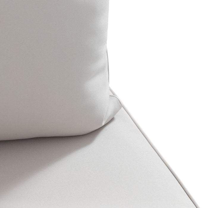 Sebastian - Corner Chair, Coffee Table - Beige