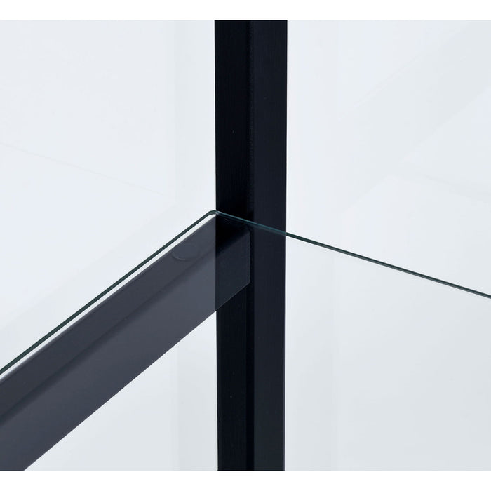 Callie - 3 Shelf Curio Cabinet - Black