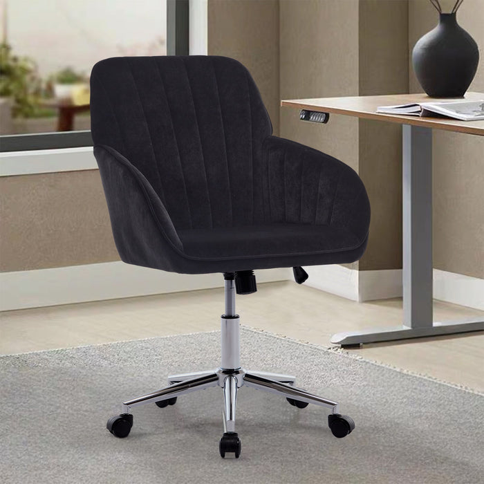Adjustable Ergonomic Office Chair, Swivel Backrest Seat