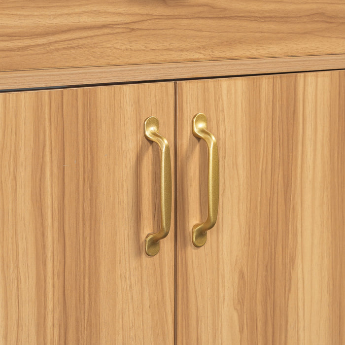 Bathroom Vanity, 2 Soft Close Doors, 3 Soft Close Drawers, Adjustable Shelf - Wood