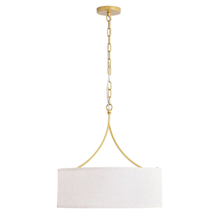3 Light Drum Pendant Light