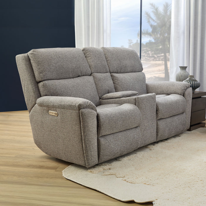 Porter - Power Reclining Loveseat With Console, Power Headrest, & Lumbar
