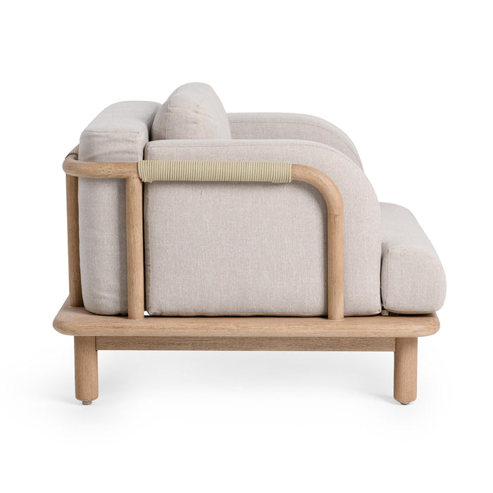 Dawson - Outdoor Accent Chair - Butterscotch