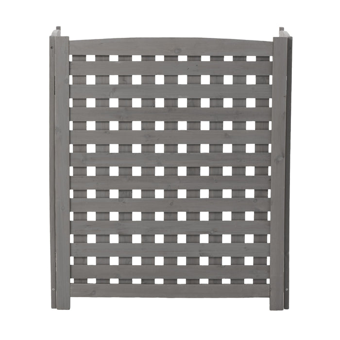 3 Panel Outdoor Air Conditioner Fence Screen