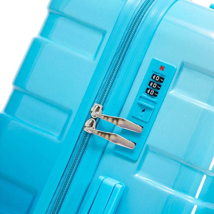 Luggage Set 20" /24" /28" With Combination Lock And Silent Wheels