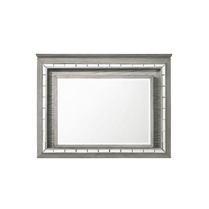 Antares - Mirror With LED - Light Gray