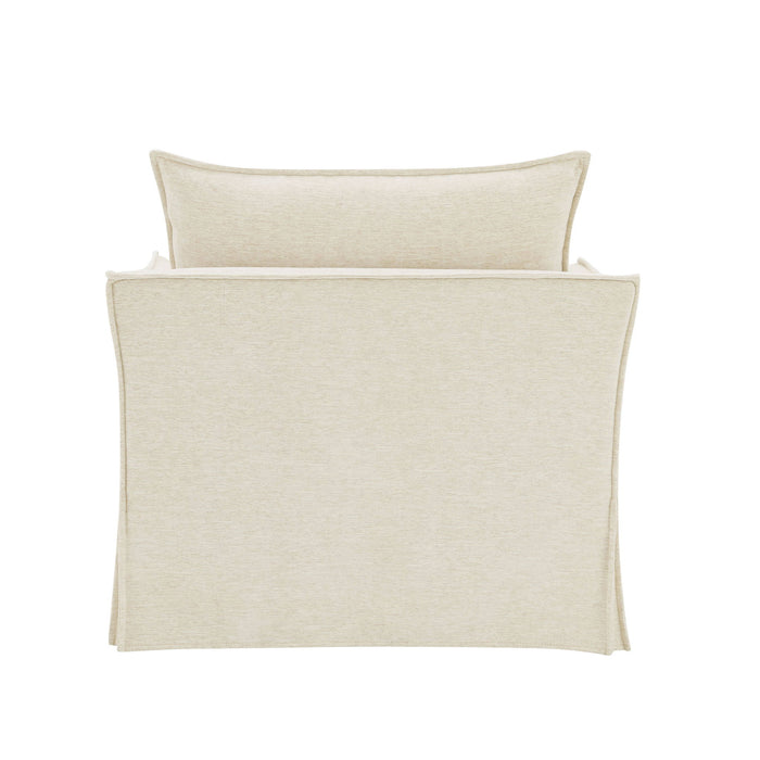 Shane - Chair With 2 Pillows - Beige