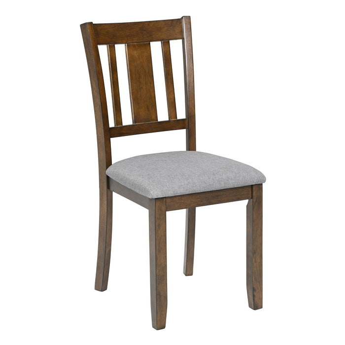 Kitchen Dining Set, Rectangular Dining Table With Upholstered Chairs