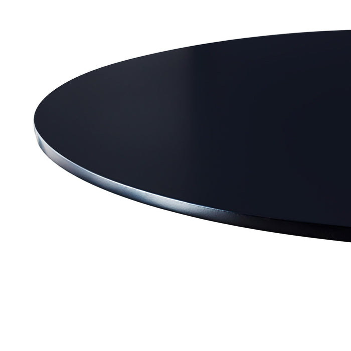 Mid-Century Tulip Dining Table With Round Top