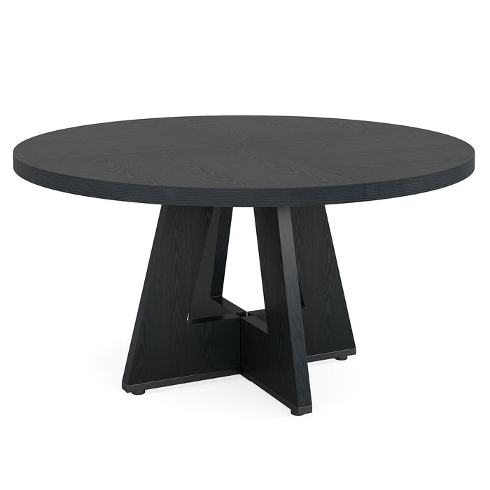 Round Dining Cross Base Kitchen Table