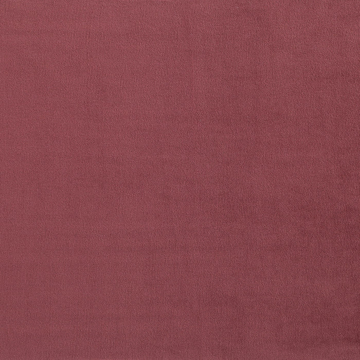 Round Upholstered Ottoman Pouf With Velvety Soft Upholstery