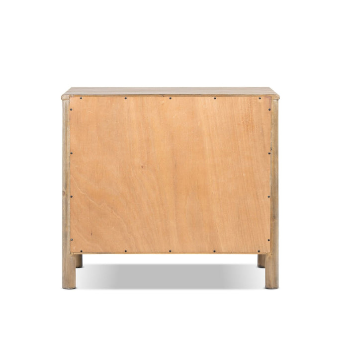 Nolan - 2 Door Accent Cabinet - Antique Brown