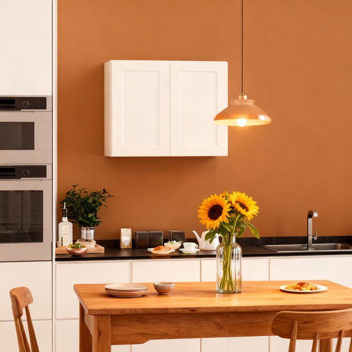 Shaker Wall Cabinet With Soft-Close Doors, Adjustable Shelves