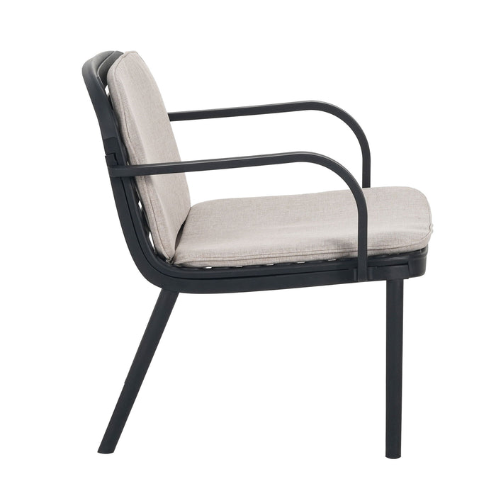 Luna - Outdoor Patio 3 Pieces Chat Set