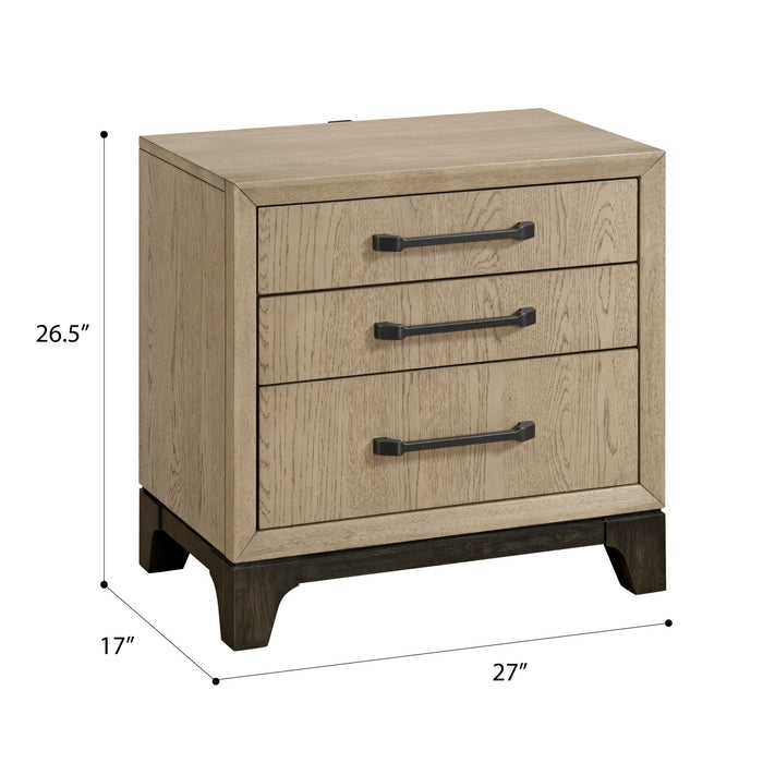 Sutton Place - Nightstand - Caramel / Cocoa