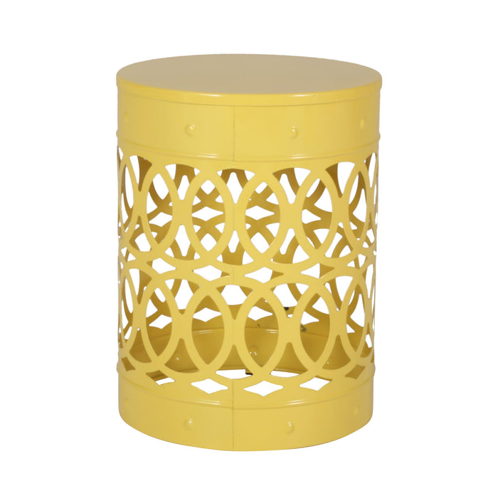 Outdoor Metal S/2 End Table
