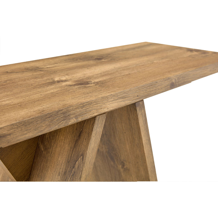 Console Table With V - Shaped Base
