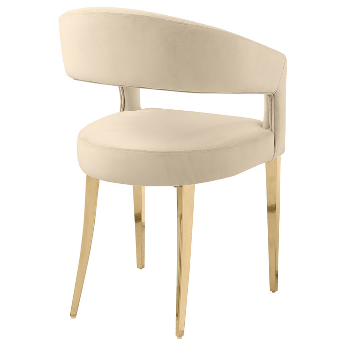 Rendina - Upholstered Dining Arm Chair (Set of 2) - Beige
