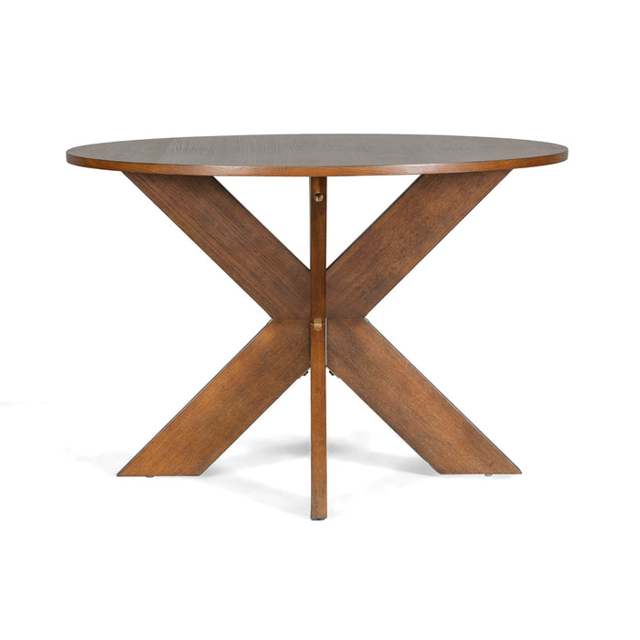 Round Dining Table Kitchen Table - Cherry
