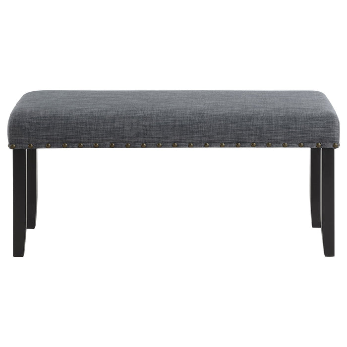 Van - Piece Dining Set - Black / Gray