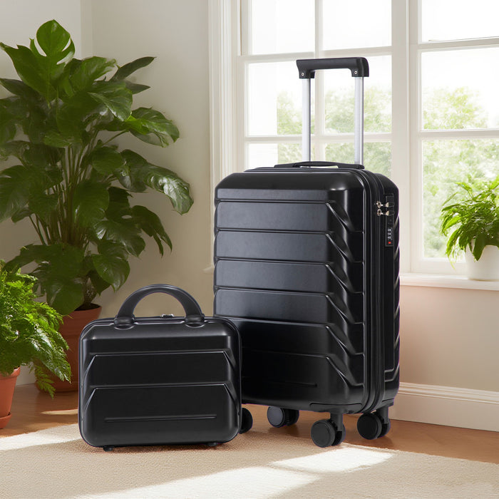 Spinner Luggage Set & Combination Lock