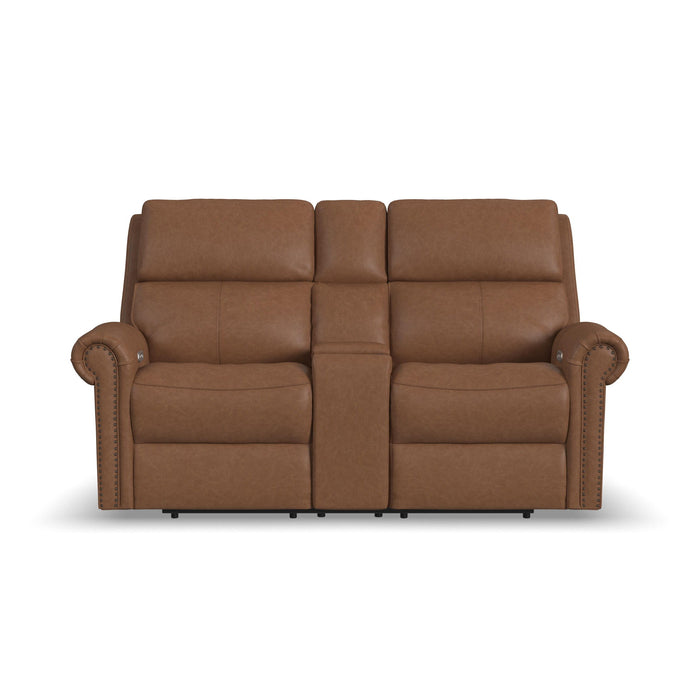 Bernard - Loveseat With Nailhead Trim