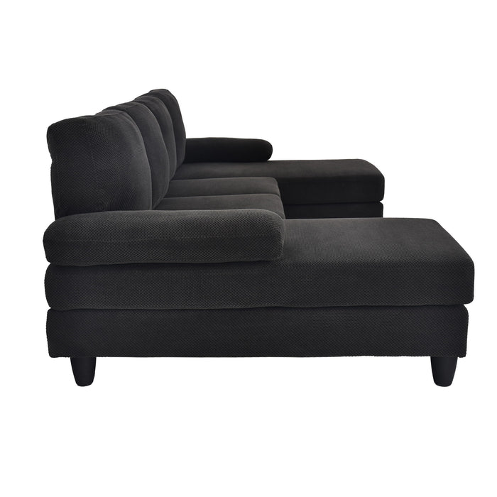 U-Shaped Sofa With Dual Chaise