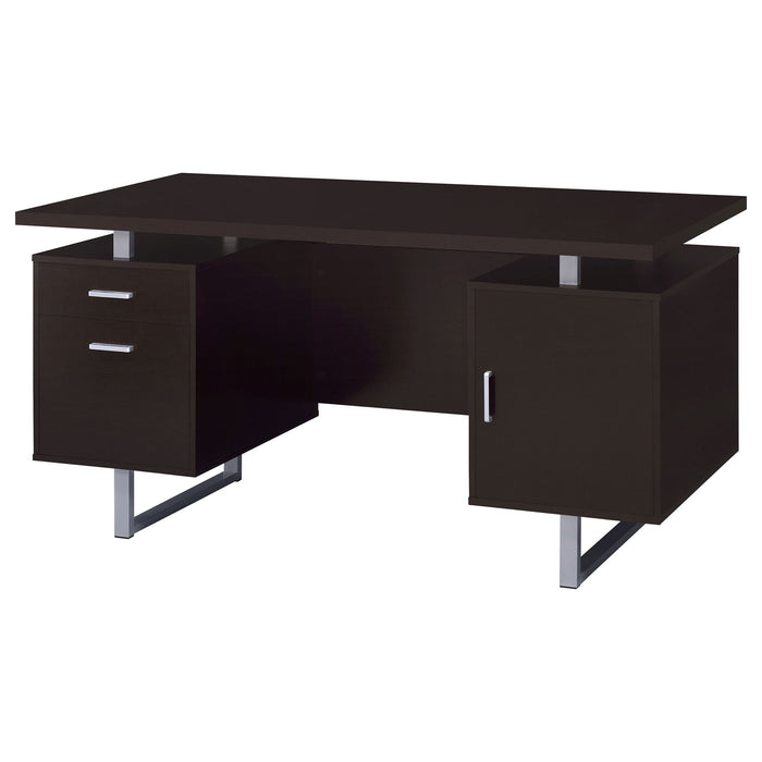 Contemporary 2 Drawer Computer Desk