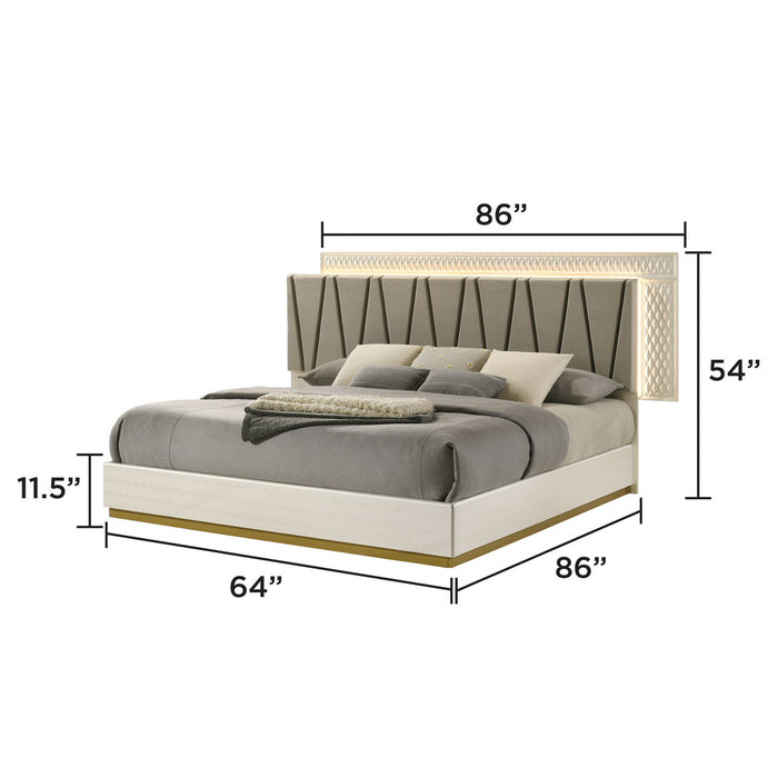 Stanley - Bedroom Set With LED Headboard