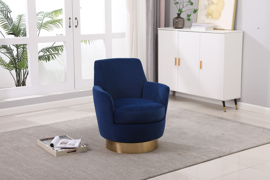 Teddy Swivel Barrel Chair, Swivel Accent Chairs Armchair For Living Room
