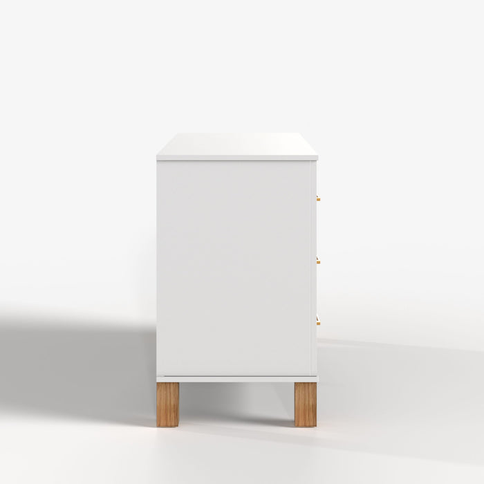 6 Drawer Double Dresser