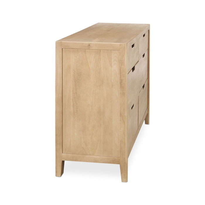 Laguna - 6 Drawer Dresser - Natural Maple