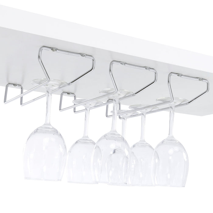 Casey - 2 Door Home Bar Storage Bar With Customizable Lighting - White