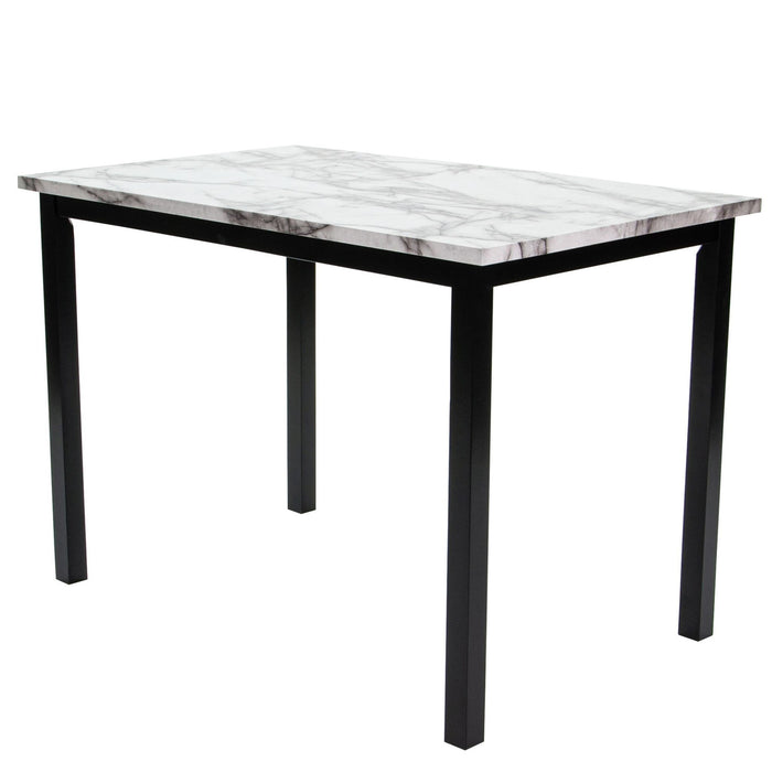 Dining Table With 4 Upholstered Side Chairs