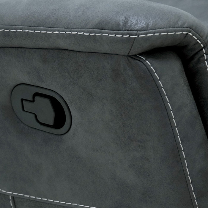 Danyon - Swivel Gliding Recliner - Charcoal Gray